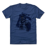 Mens Cotton T-Shirt Cool Blue