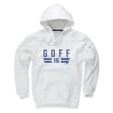 Mens Lace Hoodie White