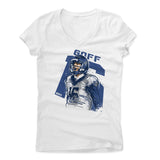 Womens Women's V-Neck White